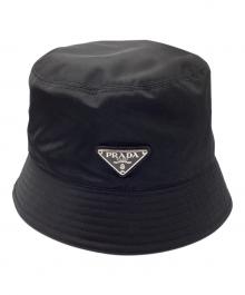 PRADA（プラダ）の古着「Re-nylon バケットハット」｜ブラック