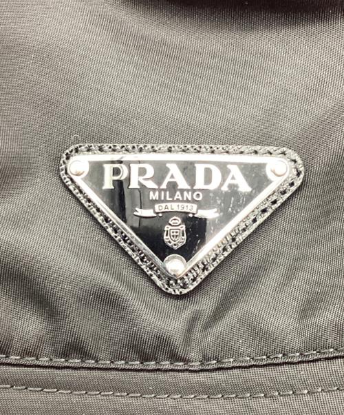 PRADA（プラダ）PRADA (プラダ) Re-nylon バケットハット ブラック サイズ:Lの古着・服飾アイテム