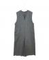 23区（ニジュウサンク）の古着「ウールミルドジャージー ボックスタック ジャンパースカート」｜グレー