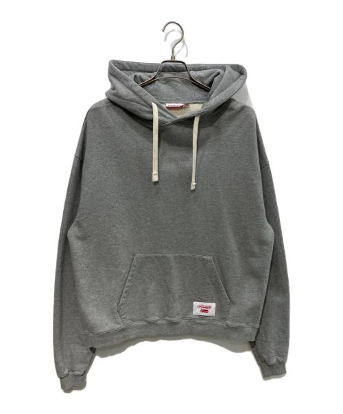 CHARLES JEFFREY LOVERBOY（チャールズ ジェフリー ラバーボーイ）CHARLES JEFFREY LOVERBOY (チャールズ ジェフリー ラバーボーイ) EARS HOODY グレー サイズ:Mの古着・服飾アイテム