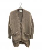 ne quittez pasヌキテパ）の古着「Rough Light Lily Cardigan」｜ブラウン