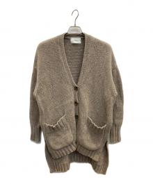 ne quittez pas（ヌキテパ）の古着「Rough Light Lily Cardigan」｜ブラウン
