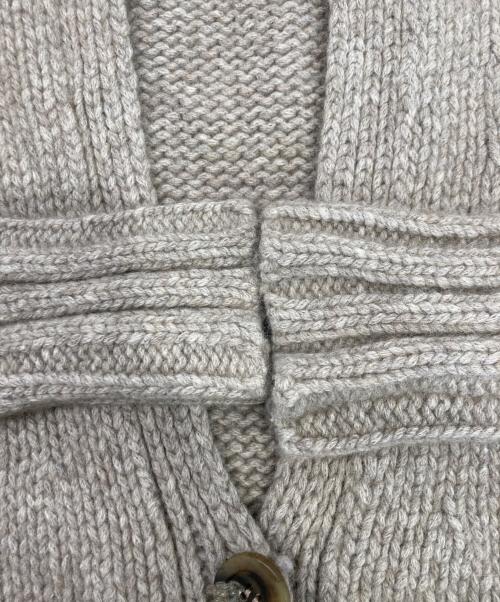 ne quittez pas（ヌキテパ）ne quittez pas (ヌキテパ) Rough Light Lily Cardigan ブラウン サイズ:-の古着・服飾アイテム