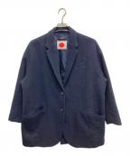 VERMEIL par ienaヴェルメイユ パー イエナ）の古着「マーリングエヴァンスフランネルジャケット」｜ネイビー