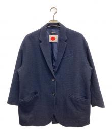 VERMEIL par iena（ヴェルメイユ パー イエナ）の古着「マーリングエヴァンスフランネルジャケット」｜ネイビー