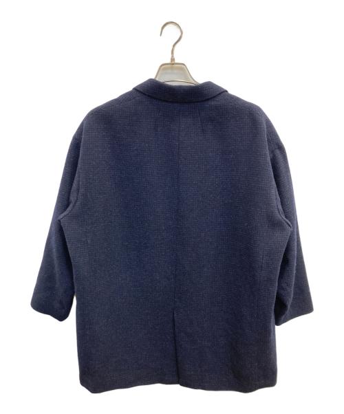 VERMEIL par iena（ヴェルメイユ パー イエナ）VERMEIL par iena (ヴェルメイユ パー イエナ) マーリングエヴァンスフランネルジャケット ネイビー サイズ:-の古着・服飾アイテム