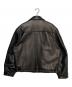 SUPREME (シュプリーム) Schott (ショット) Leather Clip Jacket ブラック サイズ:S：140000円