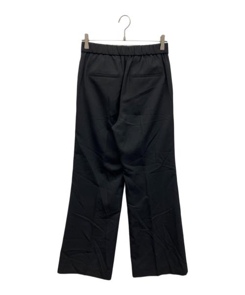 journal standard L'essage（ジャーナルスタンダード レサージュ）journal standard L'essage (ジャーナルスタンダード レサージュ) LANAミストウール イージーパンツ ブラック サイズ:38の古着・服飾アイテム