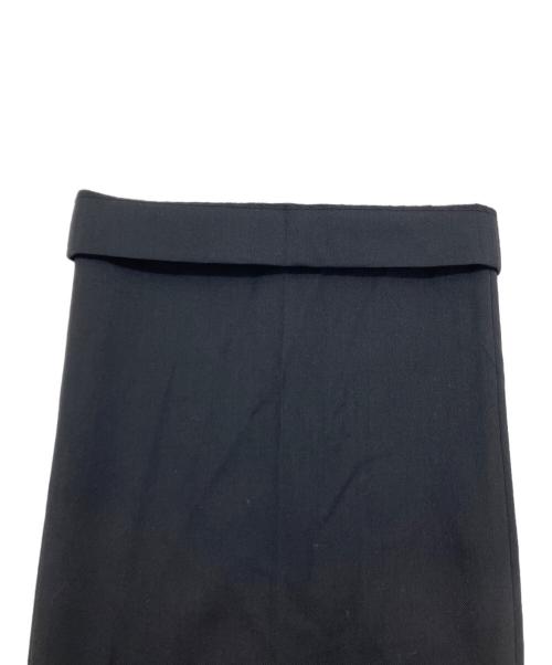 journal standard L'essage（ジャーナルスタンダード レサージュ）journal standard L'essage (ジャーナルスタンダード レサージュ) LANAミストウール イージーパンツ ブラック サイズ:38の古着・服飾アイテム