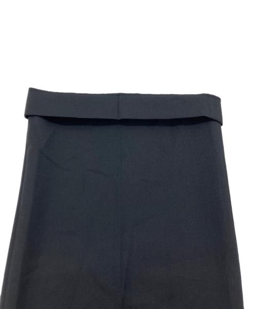 journal standard L'essage（ジャーナルスタンダード レサージュ）journal standard L'essage (ジャーナルスタンダード レサージュ) LANAミストウール イージーパンツ ブラック サイズ:38の古着・服飾アイテム