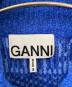 中古・古着 GANNI (ガニー) Smiley Balloon スリーブ ニット ブルー サイズ:M：10000円