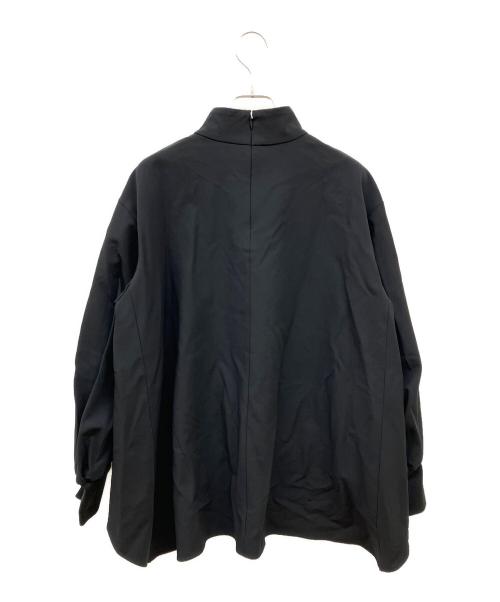 LE PHIL（ル フィル）LE PHIL (ル フィル) バックピーチストレッチブラウス ブラック サイズ:F 未使用品の古着・服飾アイテム