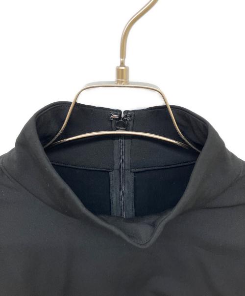 LE PHIL（ル フィル）LE PHIL (ル フィル) バックピーチストレッチブラウス ブラック サイズ:F 未使用品の古着・服飾アイテム