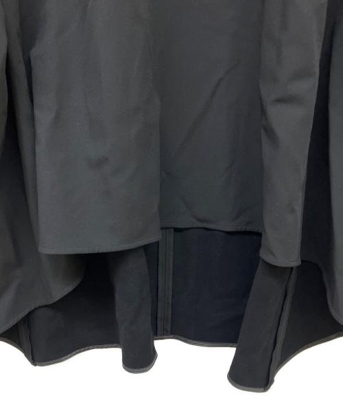 LE PHIL（ル フィル）LE PHIL (ル フィル) バックピーチストレッチブラウス ブラック サイズ:F 未使用品の古着・服飾アイテム