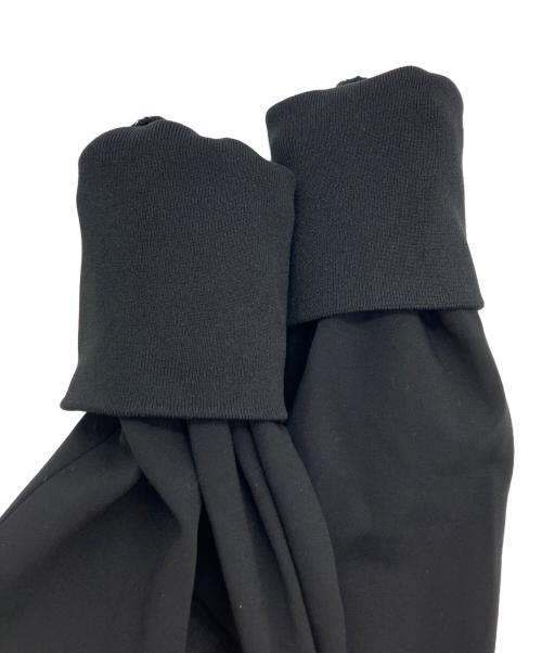 LE PHIL（ル フィル）LE PHIL (ル フィル) バックピーチストレッチブラウス ブラック サイズ:F 未使用品の古着・服飾アイテム