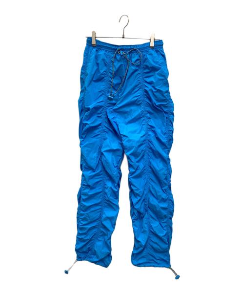 アールイードット（-）アールイードット (-) ナイロンパンツ スカイブルー サイズ:FREEの古着・服飾アイテム
