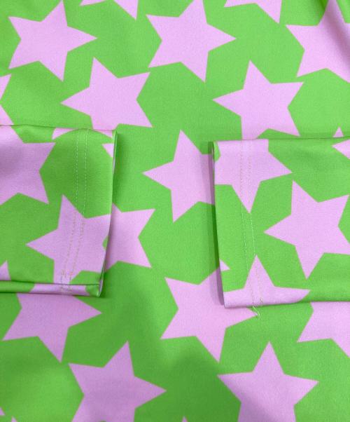 TENDER PERSON（テンダ―パーソン）TENDER PERSON (テンダ―パーソン) 星柄ハイネックカットソー グリーン サイズ:4の古着・服飾アイテム