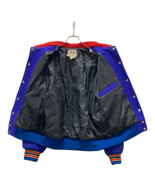 C&L（C&L）C&L (C&L) ワッペン セーラーカラー スタジャン ブルー サイズ:Mの古着・服飾アイテム