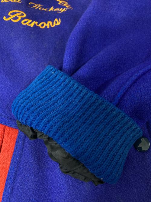 C&L（C&L）C&L (C&L) ワッペン セーラーカラー スタジャン ブルー サイズ:Mの古着・服飾アイテム