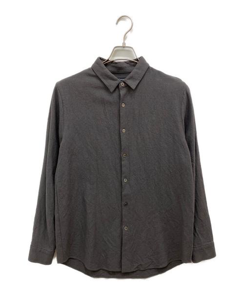 tilt the authentics（チルトザオーセンティックス）tilt the authentics (チルトザオーセンティックス) SCY Back Brashed Denim No Stitch Shirt グレー サイズ:SIZE1の古着・服飾アイテム