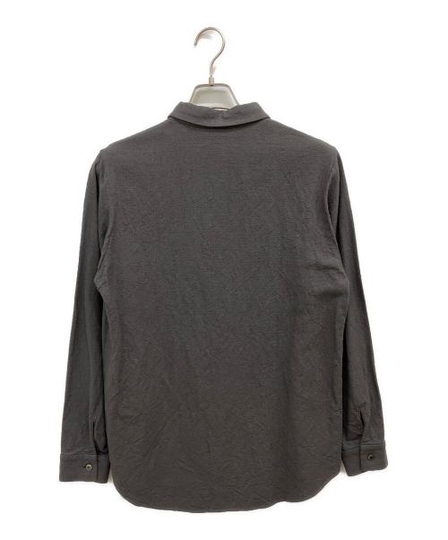tilt the authentics（チルトザオーセンティックス）tilt the authentics (チルトザオーセンティックス) SCY Back Brashed Denim No Stitch Shirt グレー サイズ:SIZE1の古着・服飾アイテム