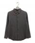 tilt the authentics（チルトザオーセンティックス）の古着「SCY Back Brashed Denim No Stitch Shirt」｜グレー