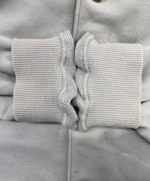 MATSUFUJI（マツフジ）MATSUFUJI (マツフジ) Sweat Button Hoodie グレー サイズ:４の古着・服飾アイテム