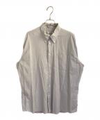 ）の古着「セリエボタン長袖シャツ」｜グレー