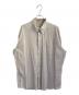 HERMES（エルメス）の古着「セリエボタン長袖シャツ」｜グレー
