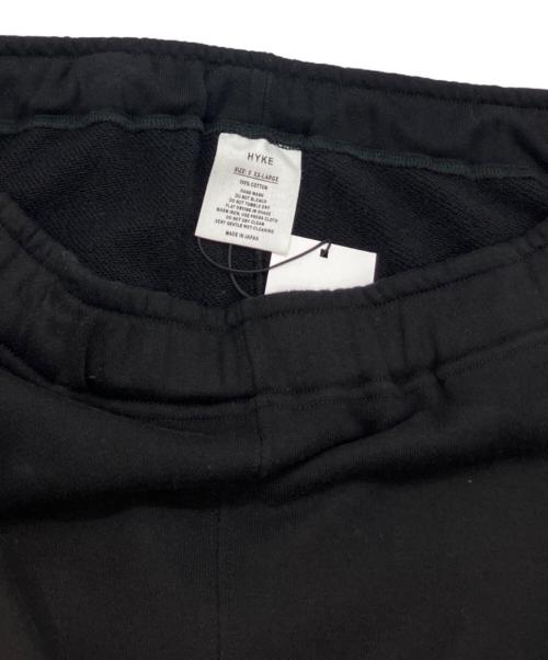HYKE（ハイク）HYKE (ハイク) スウェットパンツ ブラック サイズ:SIZE 5の古着・服飾アイテム