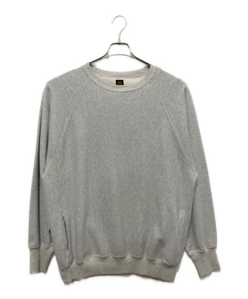 BATONER（バトナ―）BATONER (バトナ―) MELANGE COLOR JUMBERCA URAKE CREW グレー サイズ:SIZE4の古着・服飾アイテム