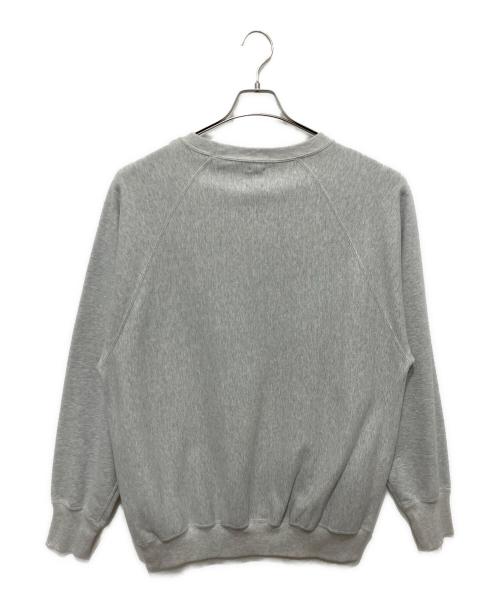 BATONER（バトナ―）BATONER (バトナ―) MELANGE COLOR JUMBERCA URAKE CREW グレー サイズ:SIZE4の古着・服飾アイテム