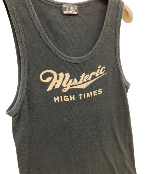 Hysteric Glamour（ヒステリックグラマー）Hysteric Glamour (ヒステリックグラマー) タンクトップ ブラック サイズ:SIZE Freeの古着・服飾アイテム