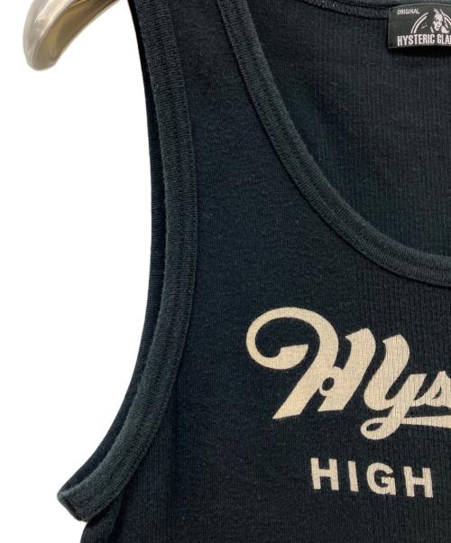 Hysteric Glamour（ヒステリックグラマー）Hysteric Glamour (ヒステリックグラマー) タンクトップ ブラック サイズ:SIZE Freeの古着・服飾アイテム