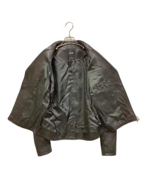 BEAMS（ビームス）BEAMS (ビームス) ダブルライダースジャケット ブラック サイズ:SIZE Mの古着・服飾アイテム