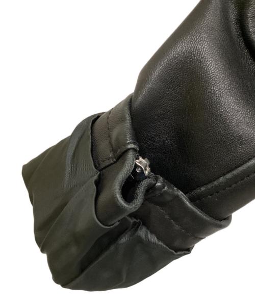 BEAMS（ビームス）BEAMS (ビームス) ダブルライダースジャケット ブラック サイズ:SIZE Mの古着・服飾アイテム