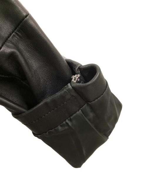 BEAMS（ビームス）BEAMS (ビームス) ダブルライダースジャケット ブラック サイズ:SIZE Mの古着・服飾アイテム