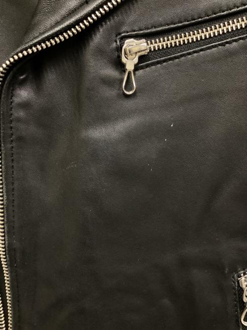 BEAMS（ビームス）BEAMS (ビームス) ダブルライダースジャケット ブラック サイズ:SIZE Mの古着・服飾アイテム