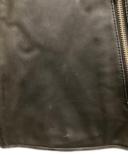 BEAMS（ビームス）BEAMS (ビームス) ダブルライダースジャケット ブラック サイズ:SIZE Mの古着・服飾アイテム