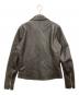 BEAMS (ビームス) ダブルライダースジャケット ブラック サイズ:SIZE M：9000円