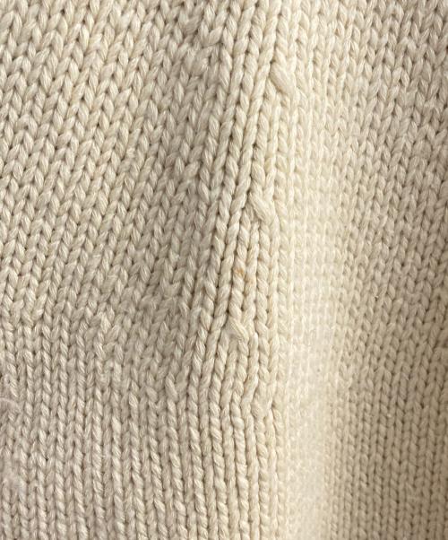 COMOLI（コモリ）COMOLI (コモリ) カシミア和紙ハンドタートルネックニット アイボリー サイズ:2の古着・服飾アイテム