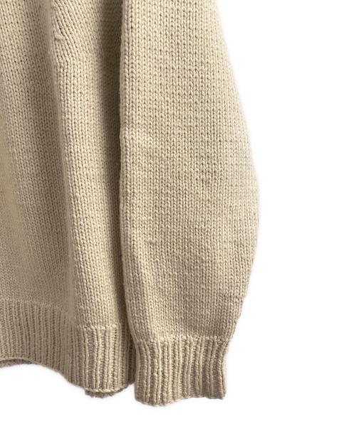 COMOLI（コモリ）COMOLI (コモリ) カシミア和紙ハンドタートルネックニット アイボリー サイズ:2の古着・服飾アイテム