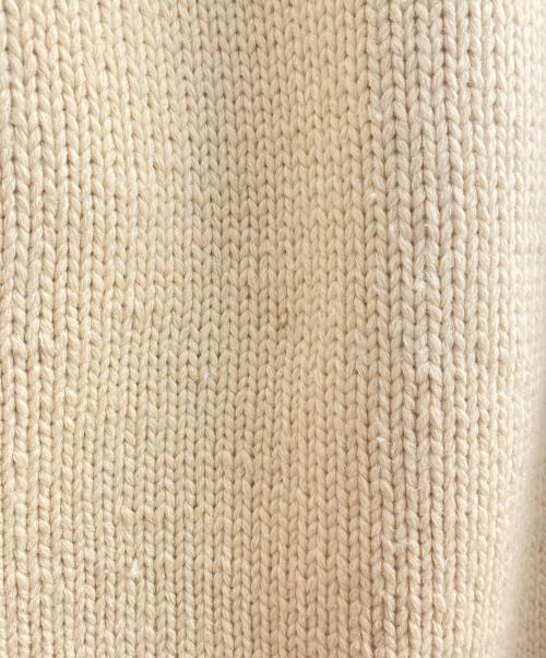 COMOLI（コモリ）COMOLI (コモリ) カシミア和紙ハンドタートルネックニット アイボリー サイズ:2の古着・服飾アイテム