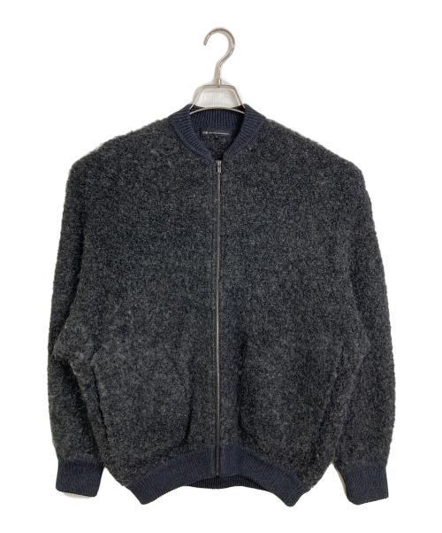 23区（ニジュウサンク）23区 (ニジュウサンク) ボア アウター　MA１　ブルゾン　ウール ブラック サイズ:38の古着・服飾アイテム