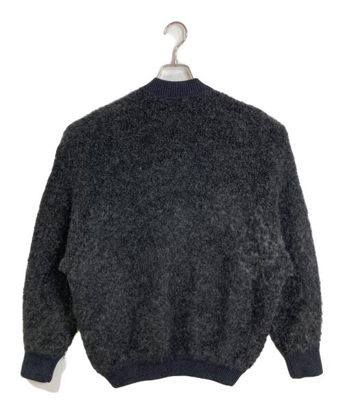 23区（ニジュウサンク）23区 (ニジュウサンク) ボア アウター　MA１　ブルゾン　ウール ブラック サイズ:38の古着・服飾アイテム