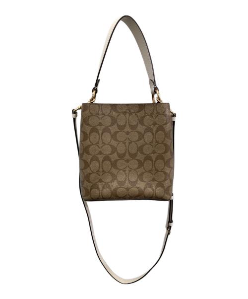 COACH（コーチ）COACH (コーチ) スモール タウン バケット バッグ ブラウンの古着・服飾アイテム