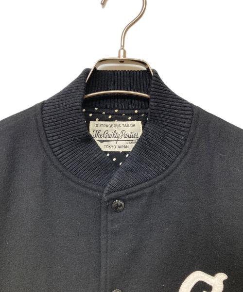 WACKO MARIA（ワコマリア）WACKO MARIA (ワコマリア) ロゴワッペンスタジャン ブラック サイズ:Mの古着・服飾アイテム