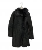 JOSEPHジョゼフ）の古着「ムートンコート」｜ブラック