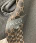 中古・古着 GUCCI (グッチ) ニット切替カシミヤ混テーラードジャケット ブラック サイズ:36：9000円