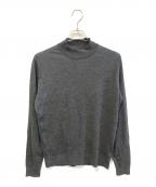 JOHN SMEDLEYジョンスメドレー）の古着「モックネックニット」｜グレー